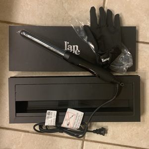 Lange Le Curl 25mm Titanium Curling Wand BLACK
